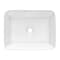 Ruvati 19"x14" Bthrm Vessel Sink Wht Rectangular Above Vanity Counter Ceramic RVB1915 - alternate 3